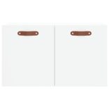 fehér szerelt fa faliszekrény 60 x 36,5 x 35 cm