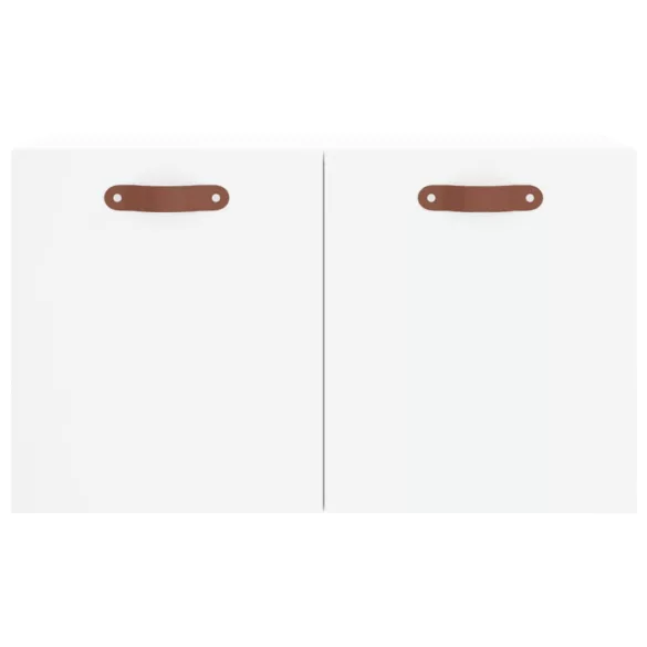 fehér szerelt fa faliszekrény 60 x 36,5 x 35 cm