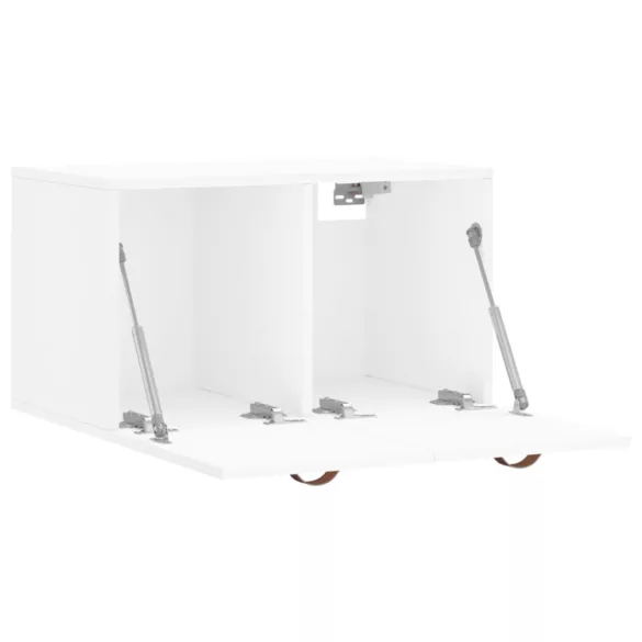 fehér szerelt fa faliszekrény 60 x 36,5 x 35 cm