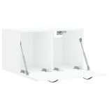 fehér szerelt fa faliszekrény 60 x 36,5 x 35 cm