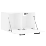 fehér szerelt fa faliszekrény 60 x 36,5 x 35 cm