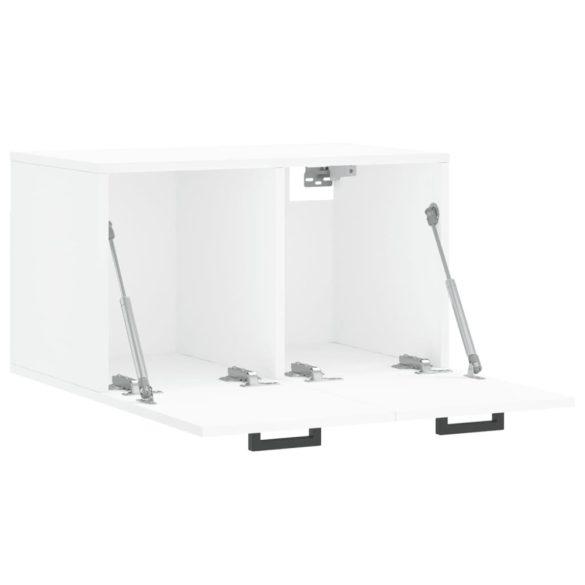 fehér szerelt fa faliszekrény 60 x 36,5 x 35 cm