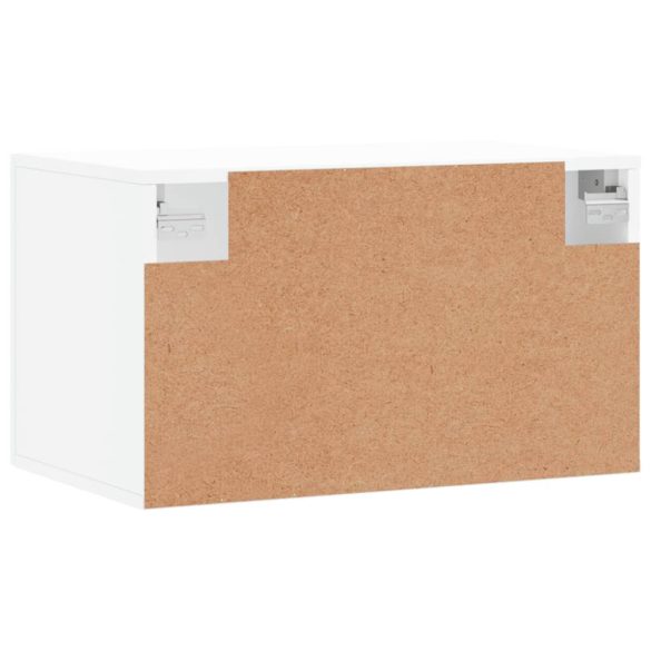 fehér szerelt fa faliszekrény 60 x 36,5 x 35 cm