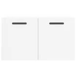 fehér szerelt fa faliszekrény 60 x 36,5 x 35 cm