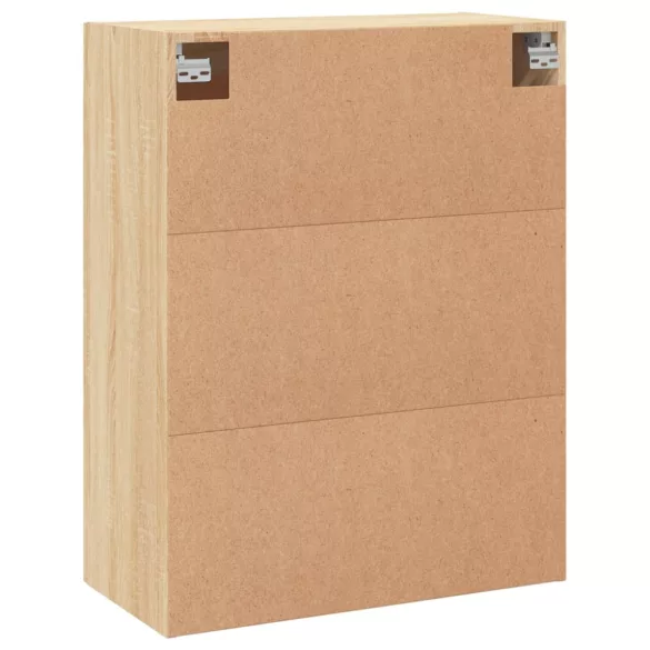 sonoma tölgy szerelt fa fali szekrény 69,5 x 34 x 90 cm