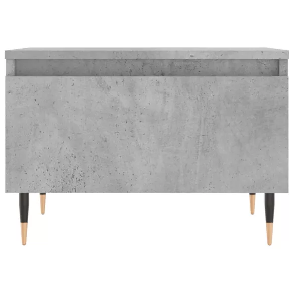 2 db betonszürke szerelt fa dohányzóasztal 50 x 46 x 35 cm