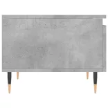 2 db betonszürke szerelt fa dohányzóasztal 50 x 46 x 35 cm