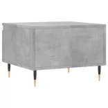 2 db betonszürke szerelt fa dohányzóasztal 50 x 46 x 35 cm