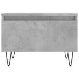 2 db betonszürke szerelt fa dohányzóasztal 50 x 46 x 35 cm
