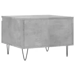 2 db betonszürke szerelt fa dohányzóasztal 50 x 46 x 35 cm