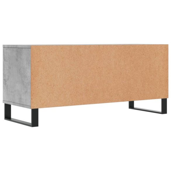 betonszürke szerelt fa TV-szekrény 100x34,5x44,5 cm
