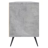 betonszürke szerelt fa TV-szekrény 150x30x44,5 cm