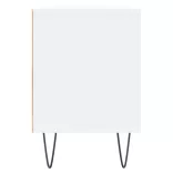 fehér szerelt fa TV-szekrény 150 x 30 x 44,5 cm