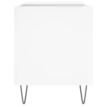 fehér szerelt fa hanglemezszekrény 85x38x48 cm