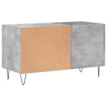 betonszürke szerelt fa hanglemezszekrény 85x38x48 cm