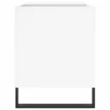 fehér szerelt fa hanglemezszekrény 85x38x48 cm