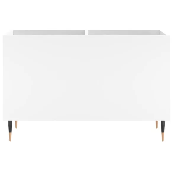 fehér szerelt fa hanglemezszekrény 74,5x38x48 cm