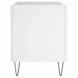 fehér szerelt fa hanglemezszekrény 74,5x38x48 cm