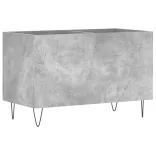 betonszürke szerelt fa hanglemezszekrény 74,5x38x48 cm