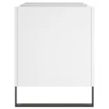 fehér szerelt fa hanglemezszekrény 74,5x38x48 cm