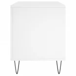 fehér szerelt fa hanglemezszekrény 100 x 38 x 48 cm