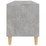 betonszürke szerelt fa TV-szekrény 100x34,5x44,5 cm