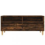 füstös tölgy színű szerelt fa TV-szekrény 100x34,5x44,5 cm