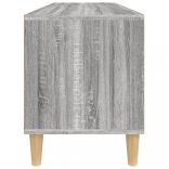 szürke sonoma színű szerelt fa TV-szekrény 100x34,5x44,5 cm