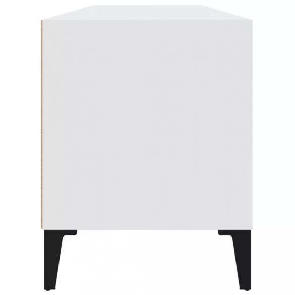 fehér szerelt fa TV-szekrény 100x34,5x44,5 cm