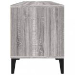 szürke sonoma színű szerelt fa TV-szekrény 100x34,5x44,5 cm