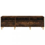 füstös tölgy színű szerelt fa TV-szekrény 150 x 30 x 44,5 cm