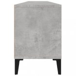 betonszürke szerelt fa TV-szekrény 150x30x44,5 cm