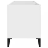 fehér szerelt fa hanglemezszekrény 74,5x38x48 cm