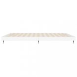 fehér szerelt fa ágykeret 120 x 200 cm