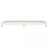 fehér szerelt fa ágykeret 90 x 200 cm