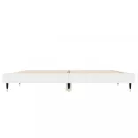 fehér szerelt fa ágykeret 140x190 cm