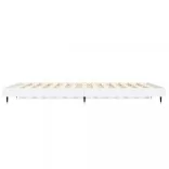 fehér szerelt fa ágykeret 140x190 cm