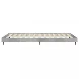betonszürke szerelt fa ágykeret 90 x 200 cm