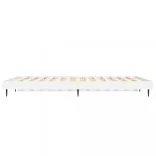 fehér szerelt fa ágykeret 135 x 190 cm