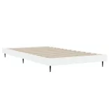 fehér szerelt fa ágykeret 90 x 190 cm