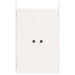 fehér tömör fenyőfa MEPPEL kültéri konyhaszekrény ajtó 50 x 9 x 82 cm