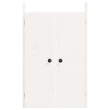 2 db fehér tömör fenyőfa MEPPEL kültéri konyhaszekrény ajtó 50x9x82 cm