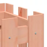 tömör duglászfenyő kerti magaságyás kerítéssel 100 x 30 x 30 cm