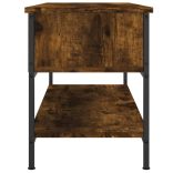 füstös tölgy színű szerelt fa TV-szekrény 100 x 35 x 45 cm