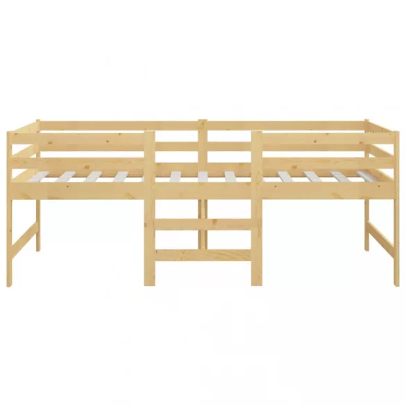 tömör fenyőfa ágy matrac nélkül 90 x 200 cm