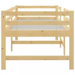 tömör fenyőfa ágy matrac nélkül 90 x 200 cm