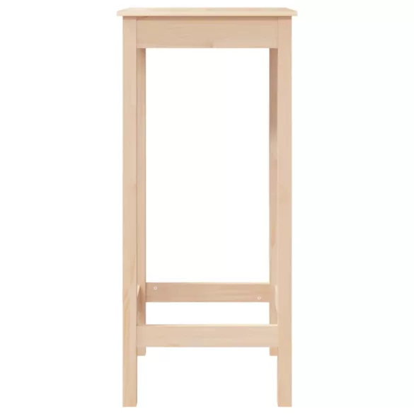 tömör fenyőfa bárasztal 50 x 50 x 110 cm