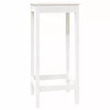 fehér tömör fenyőfa bárasztal 50 x 50 x 110 cm