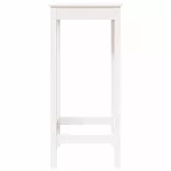 fehér tömör fenyőfa bárasztal 50 x 50 x 110 cm