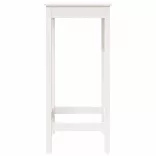 fehér tömör fenyőfa bárasztal 50 x 50 x 110 cm